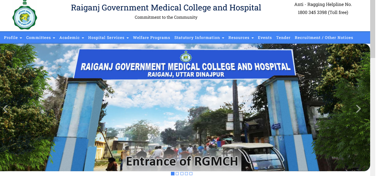 Raiganj Government Medical College and Hospital